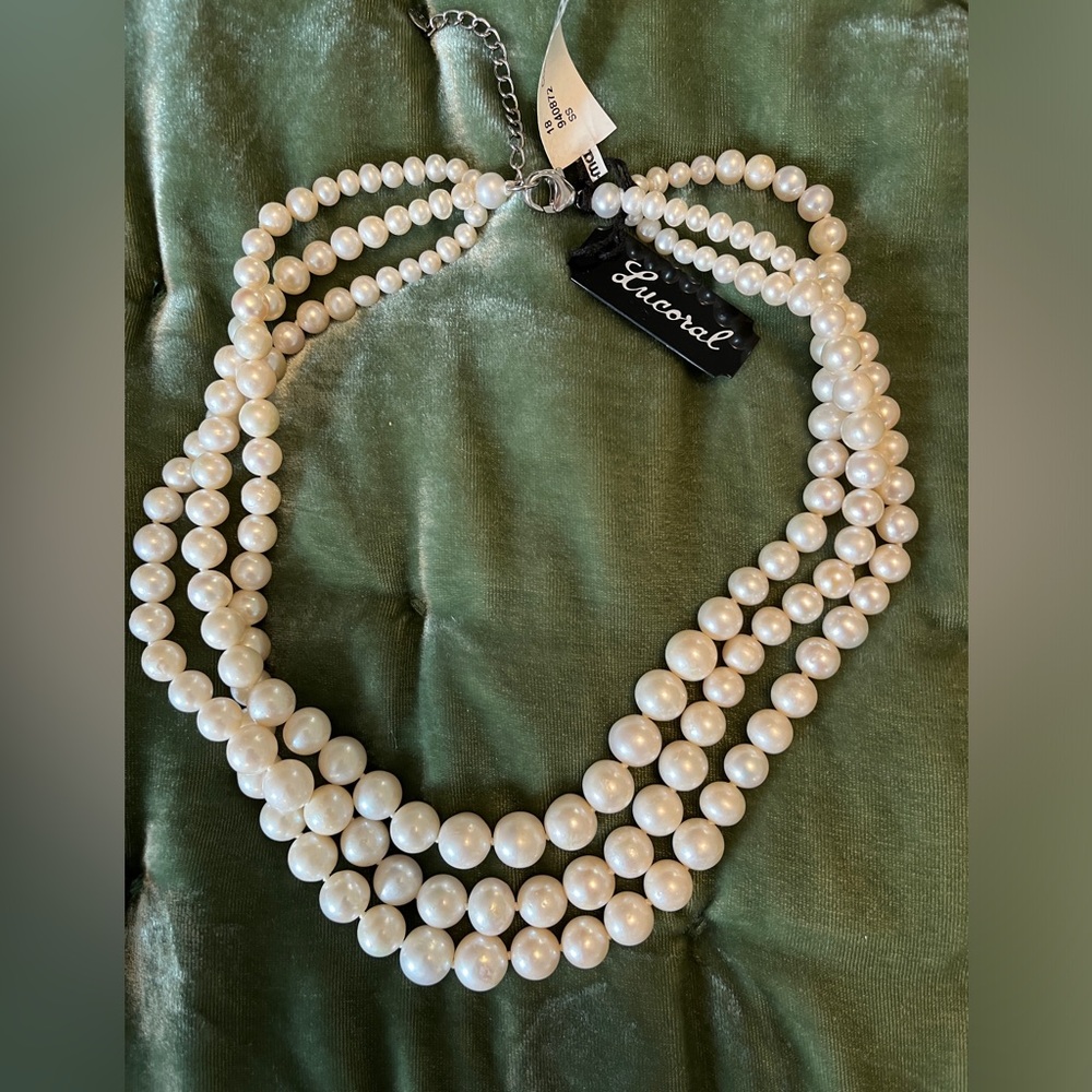 Freshwater Pearl Necklace 18”